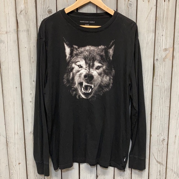 MENS AE Wolf Shirt